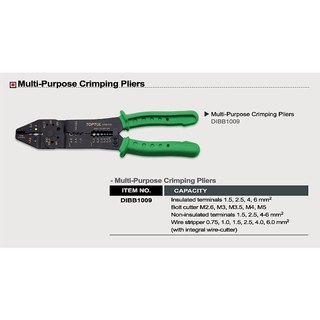 Kềm bấm Code đa năng 9"  Model: DIBB1009