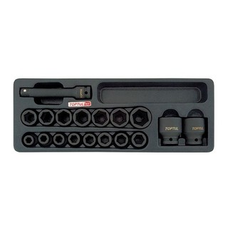 Bộ túyp đen 1/2"" 18 món model gcat1807 toptul