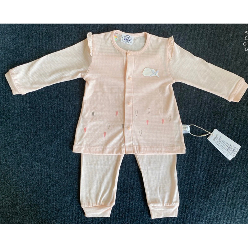 Bộ Dài Tay Bé Gái Cotton Thoáng Mát