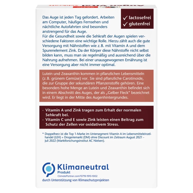 Bổ mắt Đức Augen Vital 30 viên hỗ trợ đôi mắt sáng khoẻ