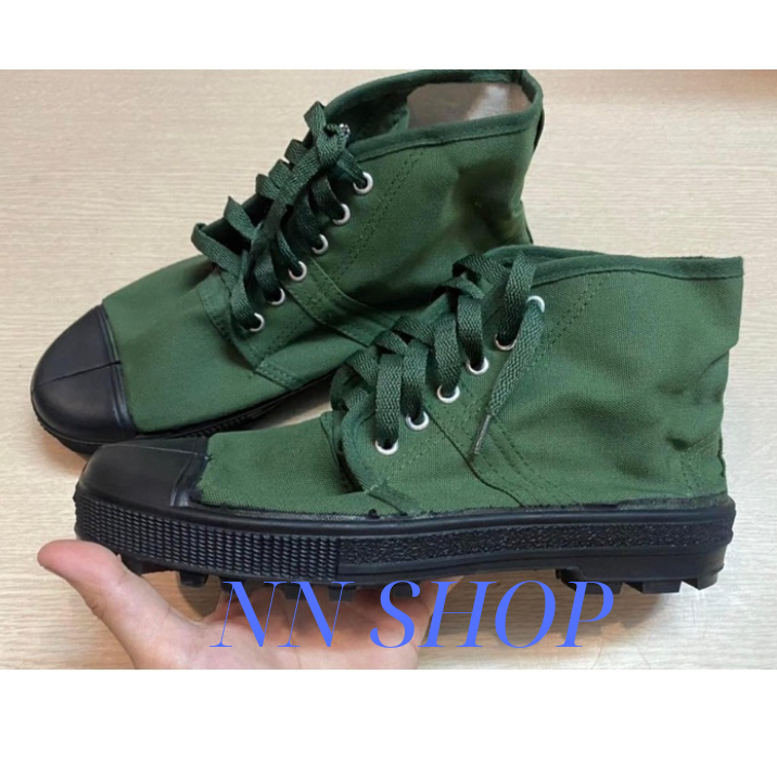 Giày vải cao cổ , giày quan nhu , giày bo doi nam  đế cao su siêu bền hàng loại 1