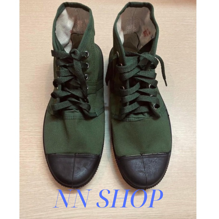 Giày vải cao cổ , giày quan nhu , giày bo doi nam  đế cao su siêu bền hàng loại 1