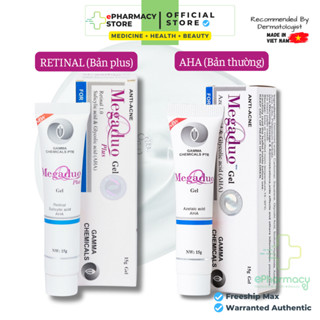 MEGADUO PLUS Retinal - Gel Mega Duo + giảm mụn, giảm thâm, dưỡng da, mờ sẹo 15g