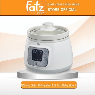 Nồi Nấu Chậm Thông Minh 1,5L Fatz Baby Slow 6 - TỰ ĐỘNG NGẮT KHÔNG LO CẠN NƯỚC
