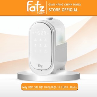 Máy Hâm Sữa Tiệt Trùng Điện Tử 2 Bình – Duo 6 – Fatzbaby FB3090CY Có Đèn LED Ban Đêm Cho Mẹ