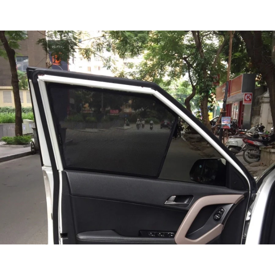 Rèm che nắng ô tô Hyundai Creta 2016-2021, 2022-2024 Tấm che nắng ô tô nam châm hàng loại 1