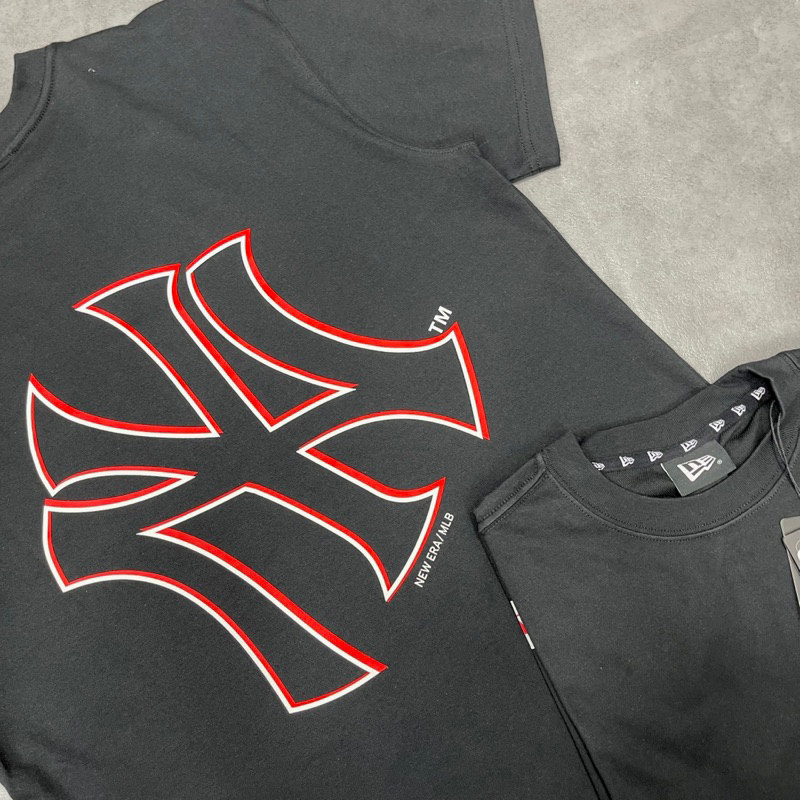 Áo thun NEW ERA Big Logo NY White 13700023 * Áo Thun New Era Nhập Khẩu Chính Hãng Full Tem Tag