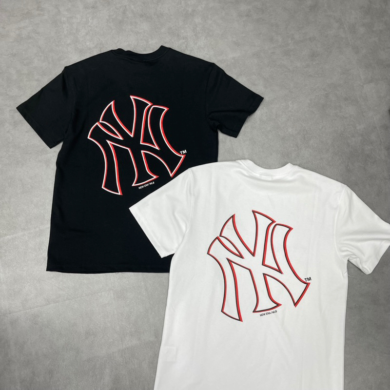 Áo thun NEW ERA Big Logo NY White 13700023 * Áo Thun New Era Nhập Khẩu Chính Hãng Full Tem Tag