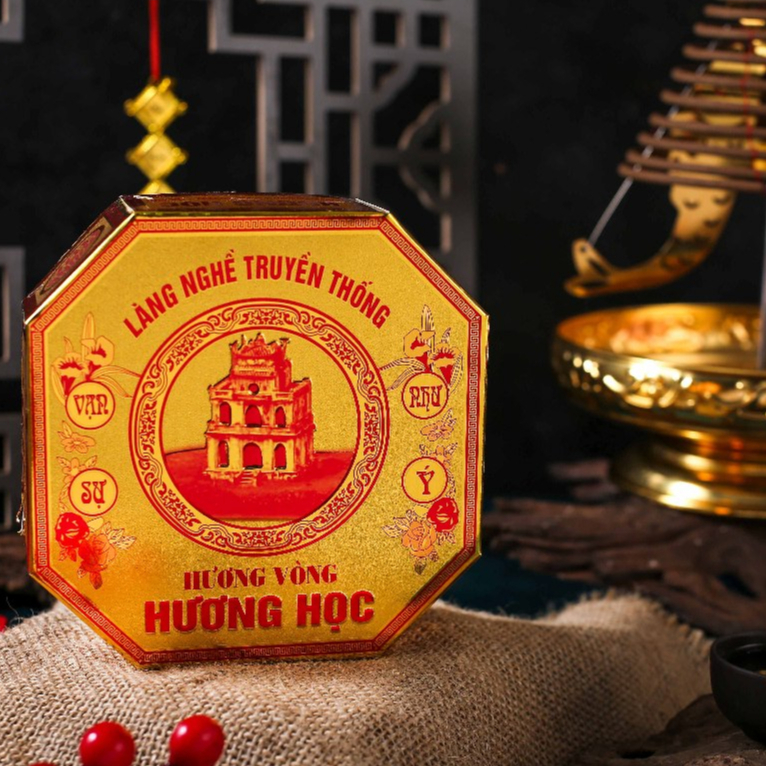 Combo 5 Hộp Nhang Vòng Trầm Hương Thảo Mộc Sạch Cao Cấp 10nén/hộp