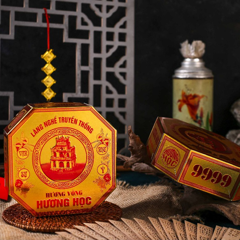 Combo 5 Hộp Nhang Vòng Trầm Hương Thảo Mộc Sạch Cao Cấp 10nén/hộp