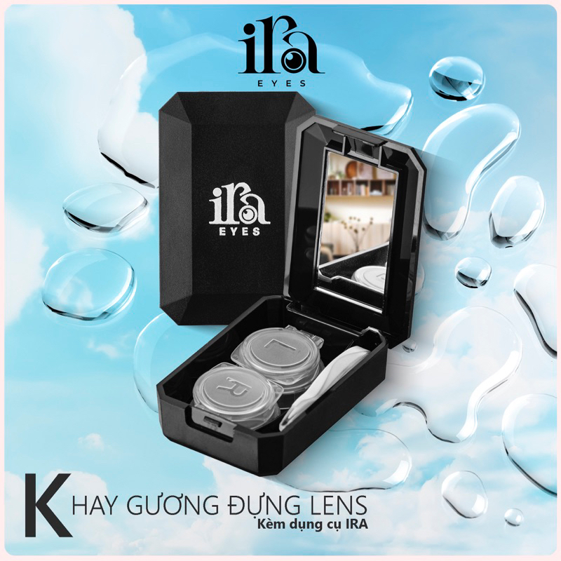 Khay Gương Đựng Lens Kèm Dụng Cụ Đeo IRA