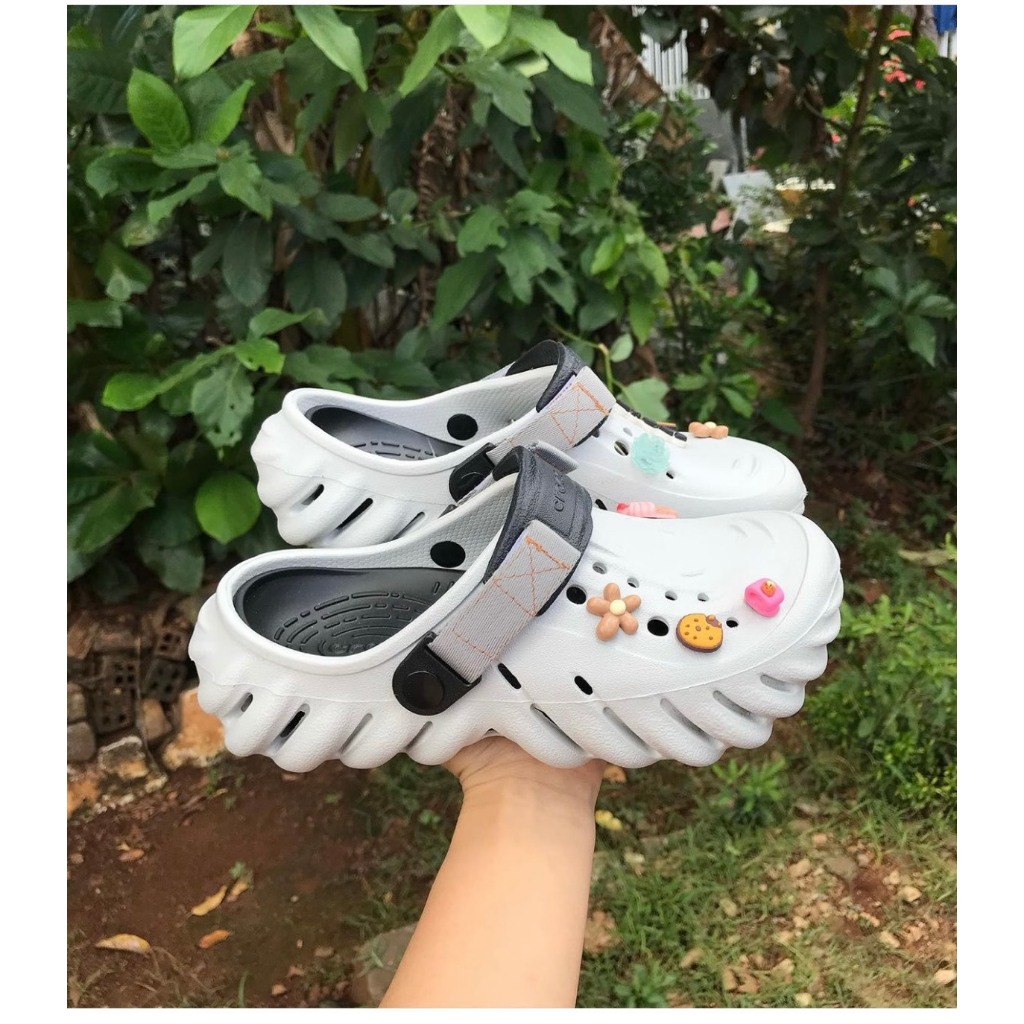 Dép Crocs  Dép Crocs hàng lỗi nhẹ đã fix Echo phong cách Giày Echo - Cinghutag