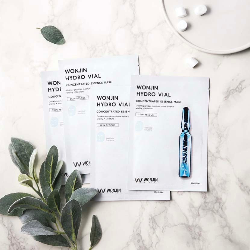 Mặt nạ WONJIN EFFECT MEDI HYDRO VIAL CONCENTRATED AMPOULE MASK tách lẻ 1 miếng nhập khẩu chính hãng daothinhuquynh