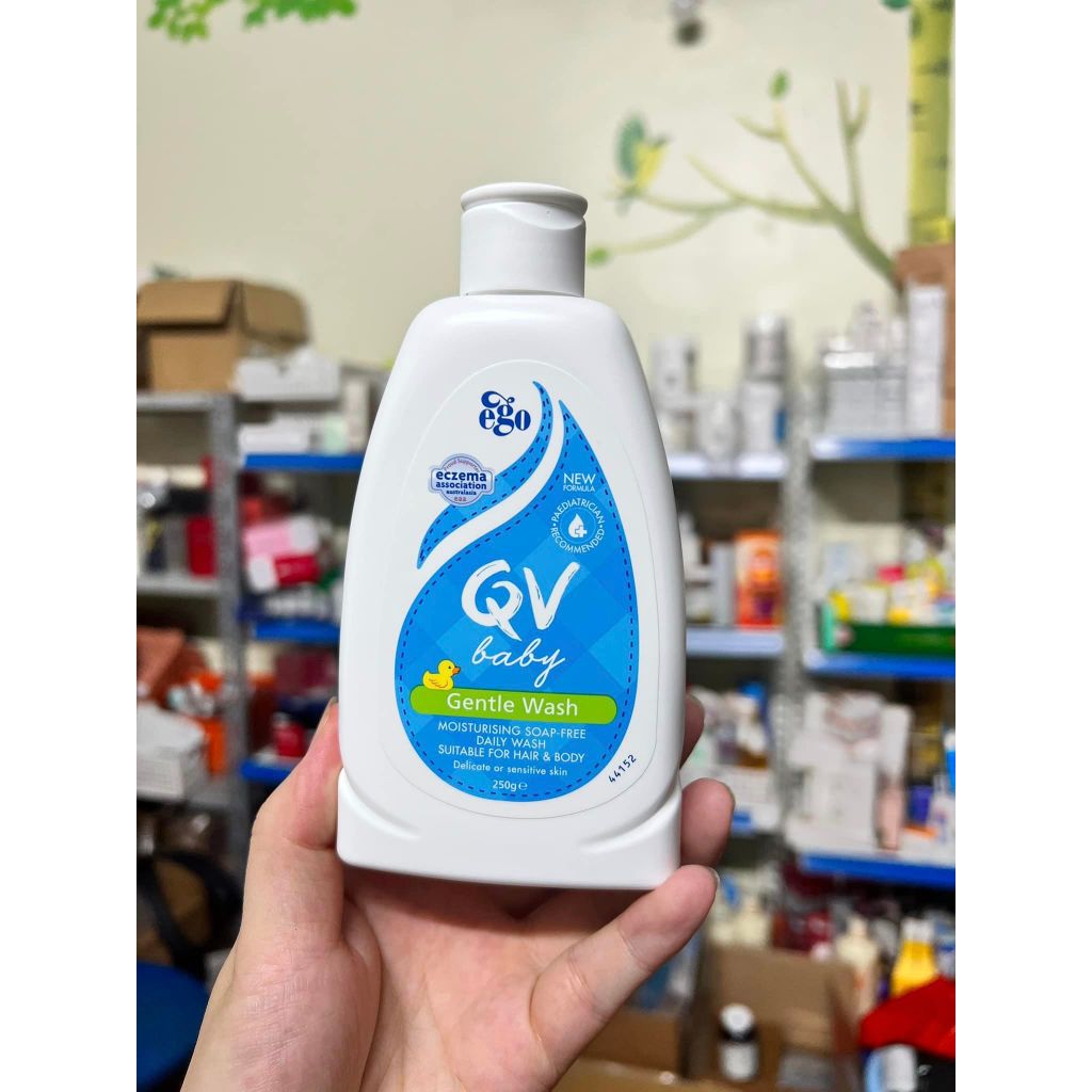 Sữa tắm cho bé bị rôm sảy và viêm da cơ địa Ego QV Baby Wash  date 9/26