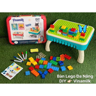 Bộ bàn học lắp ráp lego vinamilk