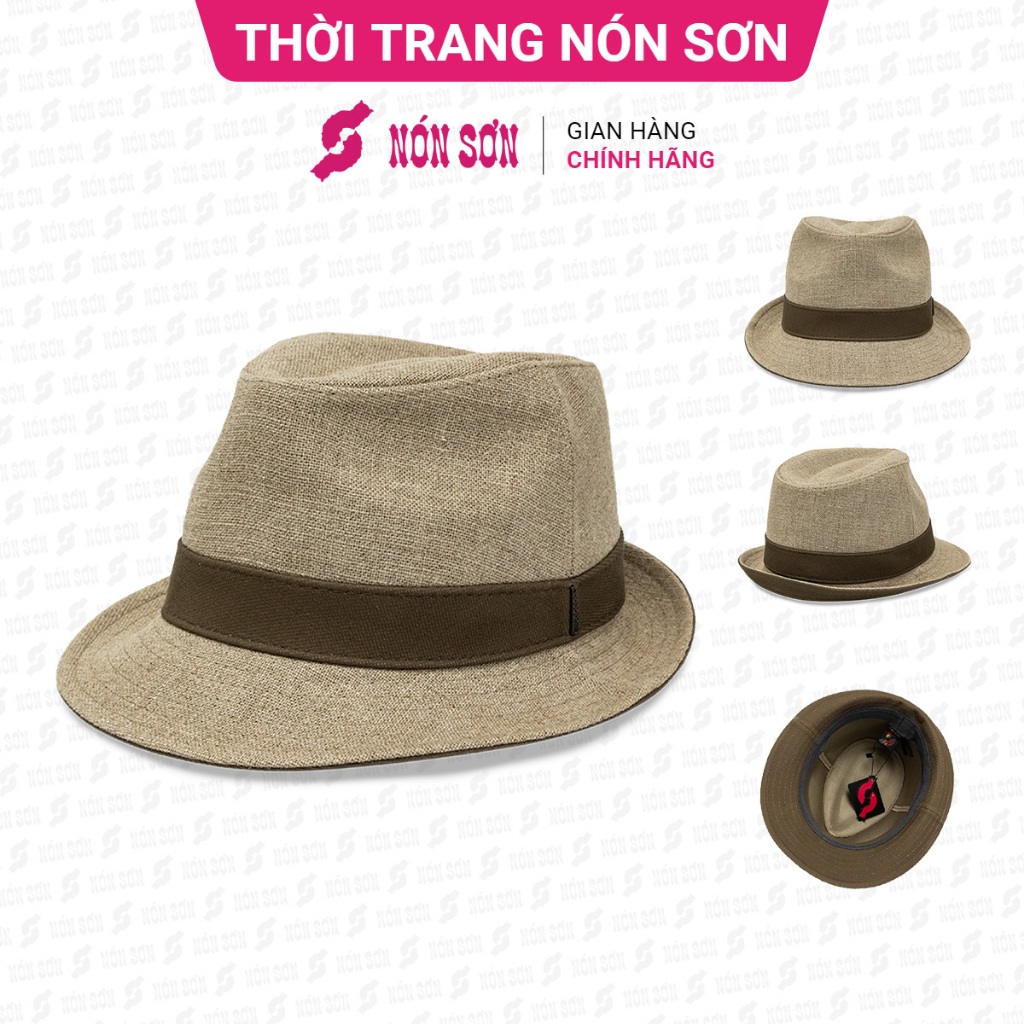 Mũ phớt nam nữ thời trang NÓN SƠN P3B-KM1