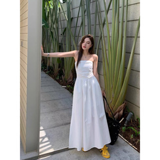 Coco dress - Đầm cup ngực, dáng dài, tôn eo sang chảnh. Có túi, may 2 lớp dày dặn.