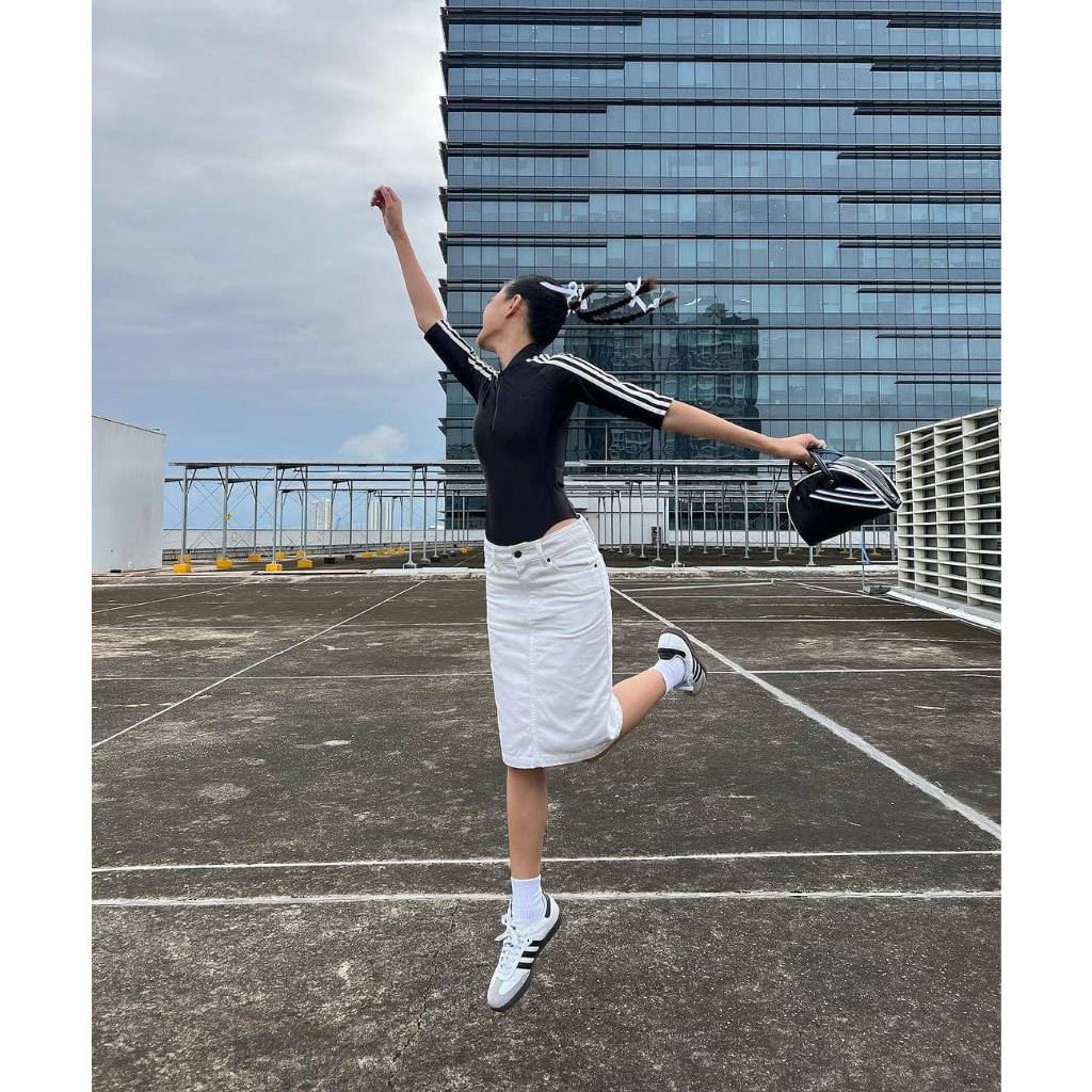 Giày Adidas Samba Classic White , Giày adidas , giày Samba bản cao cấp Trung full phụ kiện