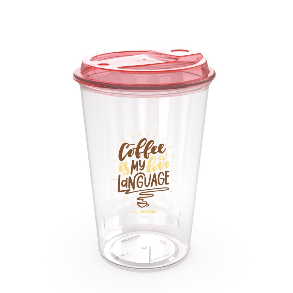 [GIFT] Ly nhựa chữ (màu ngẫu nhiên)