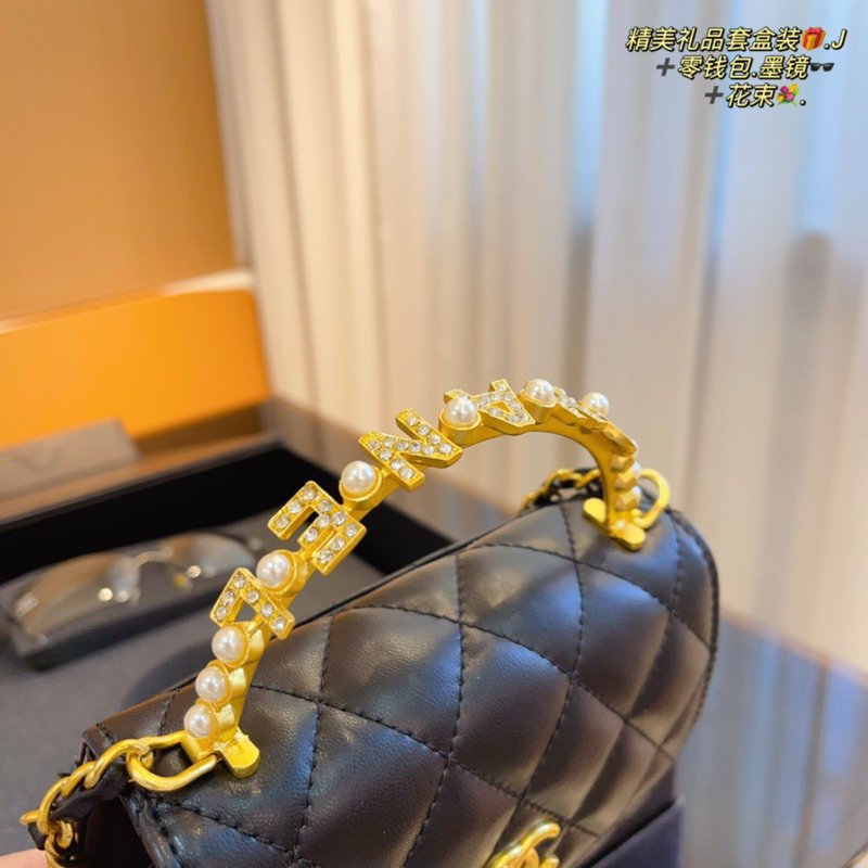 Túi xách Chane*l mẫu size 16cm