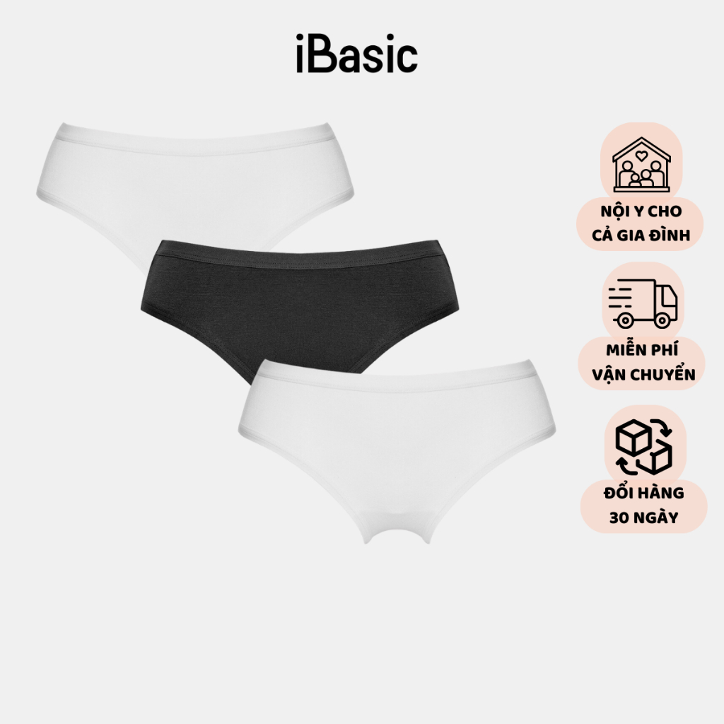 Combo 3 quần lót nữ thun iBasic PANW002