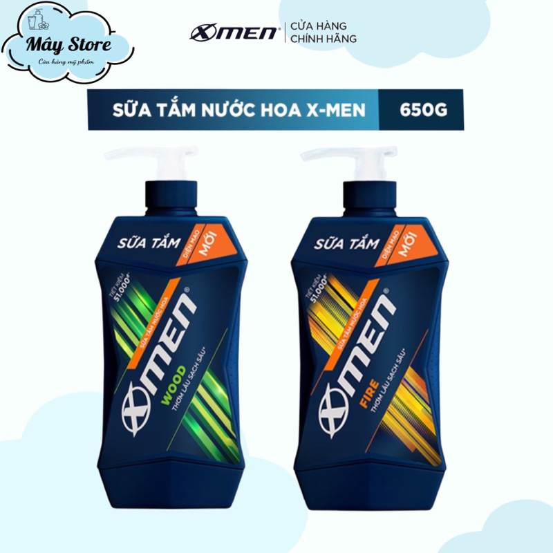 Sữa Tắm Nước Hoa X-Men 650G