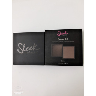 Sáp định hình và bột tán lông mày make up chuyên nghiệp sleek brow kit chí-