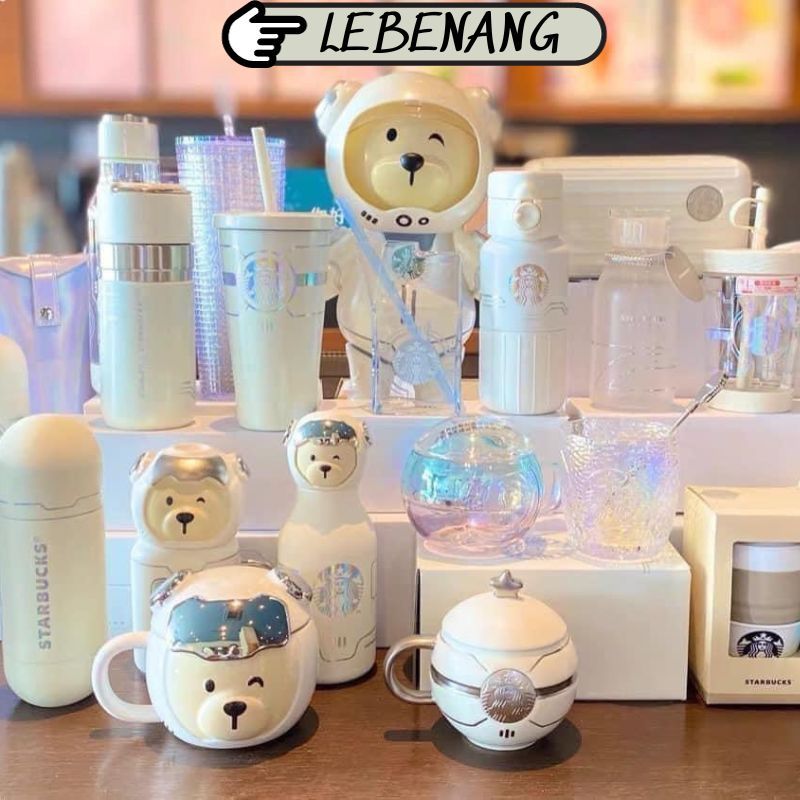 Bình giữ nhiệt Starbucks inox 304 nắp kín, bình đựng nước phiên bản seoul màu sang chảnh Lebeang