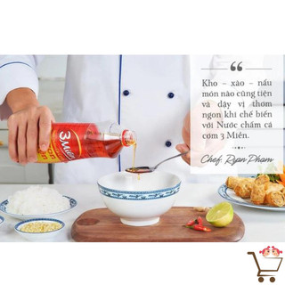 Nước Mắm Chấm Cá Cơm 3 Miền - Chai 800ml