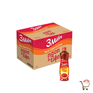 Nước Mắm Chấm Cá Cơm 3 Miền - Chai 800ml