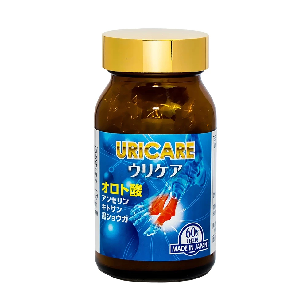 Uricare Jpanwell - Hỗ Trợ Giảm Sưng Đau Các Khớp Xương Do Gout