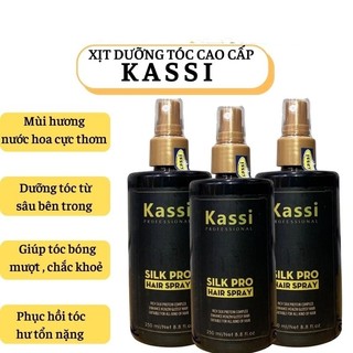 Xịt dưỡng tóc giử ẩm , phục hồi tóc kassi 250ml