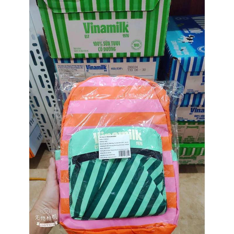 Ba lô cho bé Hkm Vinamilk Chất Đẹp