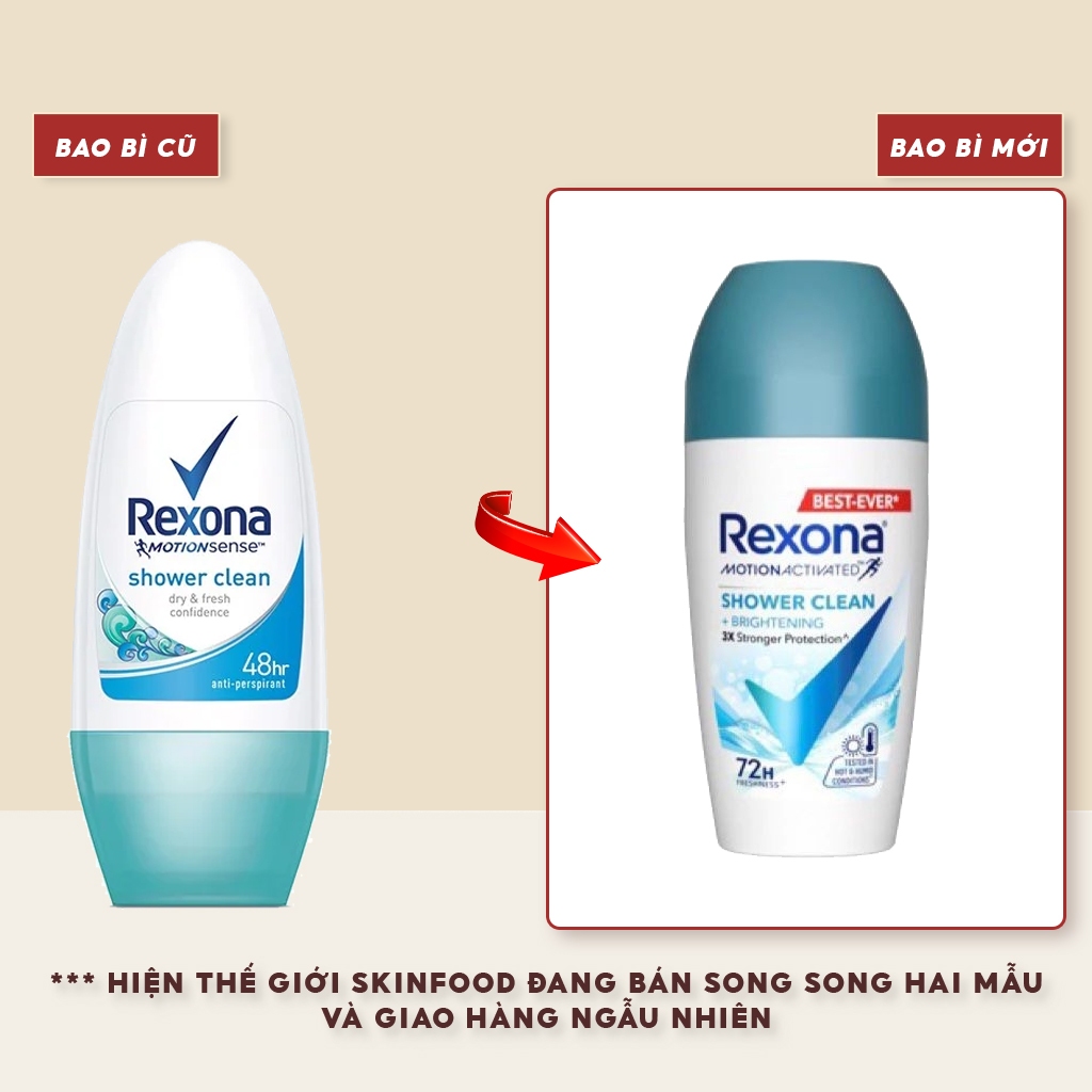 Lăn Khử Mùi, Ngăn Tiết Mồ Hôi 48H Rexona Anti-Perspirant Roll On 50ml