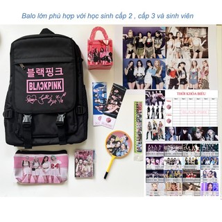 Combo đồ dùng học tập Blackpink ( 10 món)