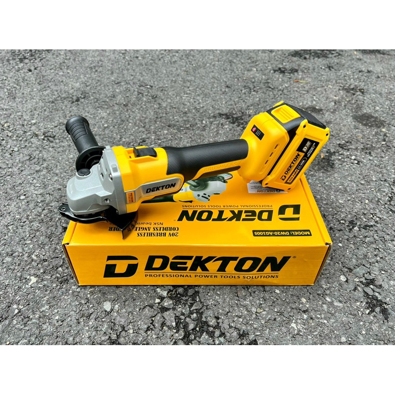 Combo 3 Thân máy Khoan bê tông + Siết vít + máy mài dùng pin D21 Dekton