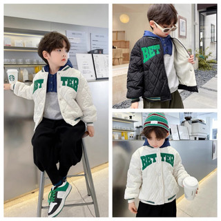 Áo phao cho bé, áo phao trần trám lót nỉ cho bé trai bé gái size từ 90-140cm Zalackids