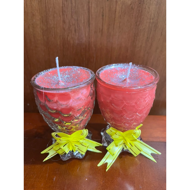 Ly đuôi cá trung làm nến