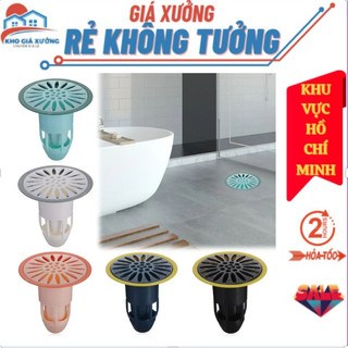  Nắp Đậy Lưới Lọc Sàn Nhà Tắm,Dụng Cụ Lọc Thoát Nước Phòng Tắm Bồn Rửa Chống Mùi Hôi Bằng Silicon