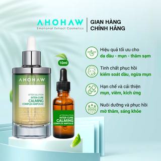 Serum tinh chất phục hồi da ahohaw intern-cure calming complex ampoule chiết 10ml