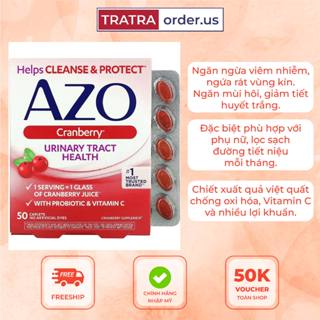 Viên uống AZO dành cho đường tiết niệu, chống viêm nhiễm, khí hư