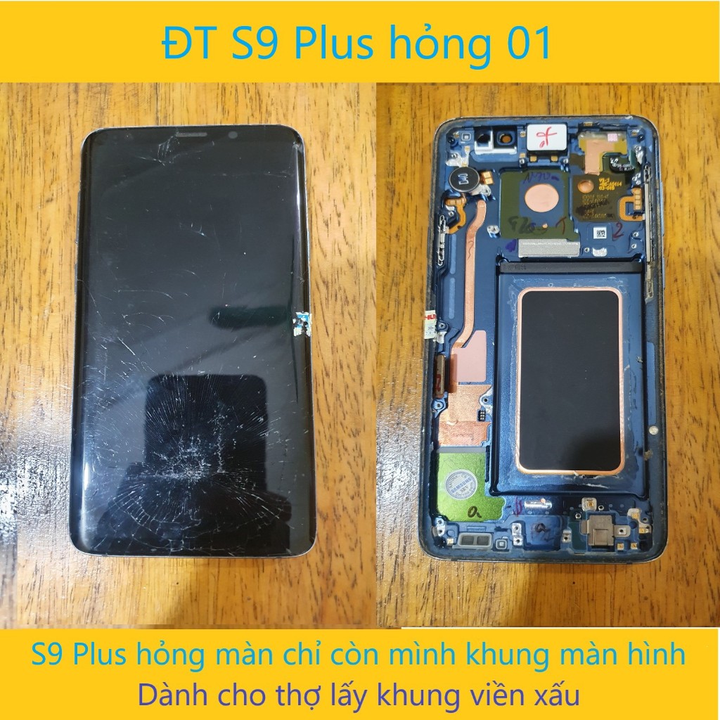 Điện Thoại Samsung S9 plus, S9+ củ vỡ màn hình giá rẻ - Ram 6gb - Bộ nhớ 64gb