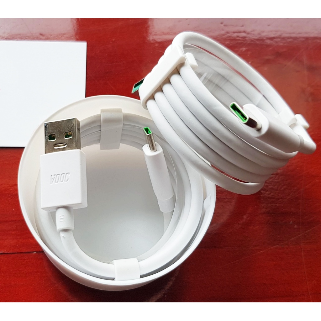 Cáp sạc nhanh Super VOOC, Super Dart Chính Hãng OPPO Type -C 6A, Realme