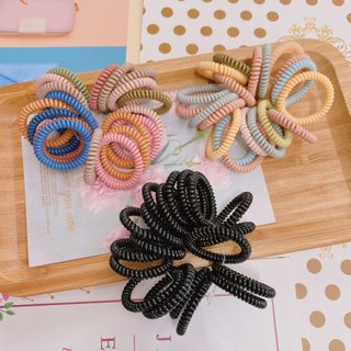 Cột tóc lò xo bảng mảnh, cột tóc cho bạn nữ