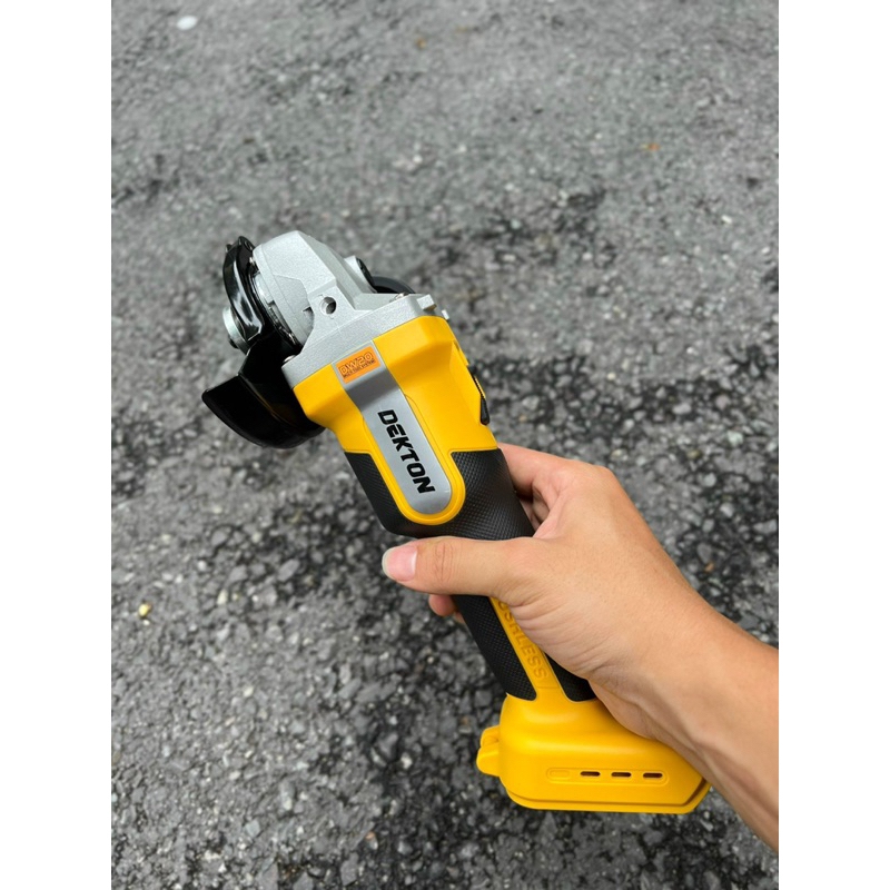 Combo 3 Thân máy Khoan bê tông + Siết vít + máy mài dùng pin D21 Dekton