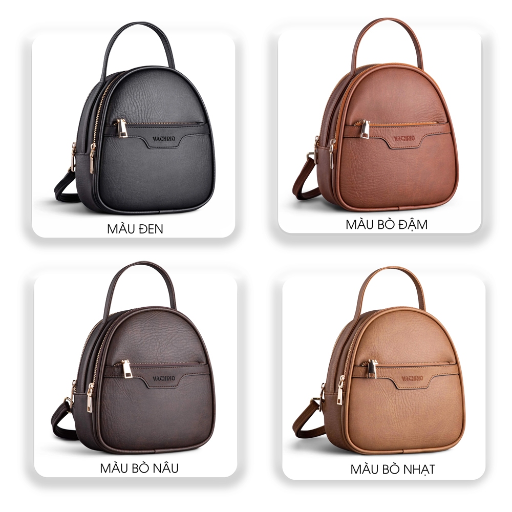 Balo nữ thời trang Kanya cao cấp thương hiệu VACHINO-BG010