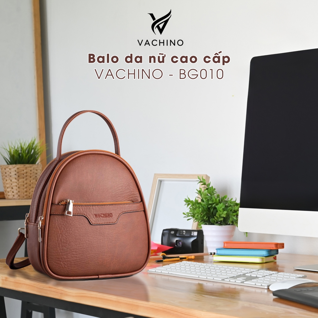 Balo nữ thời trang Kanya cao cấp thương hiệu VACHINO-BG010