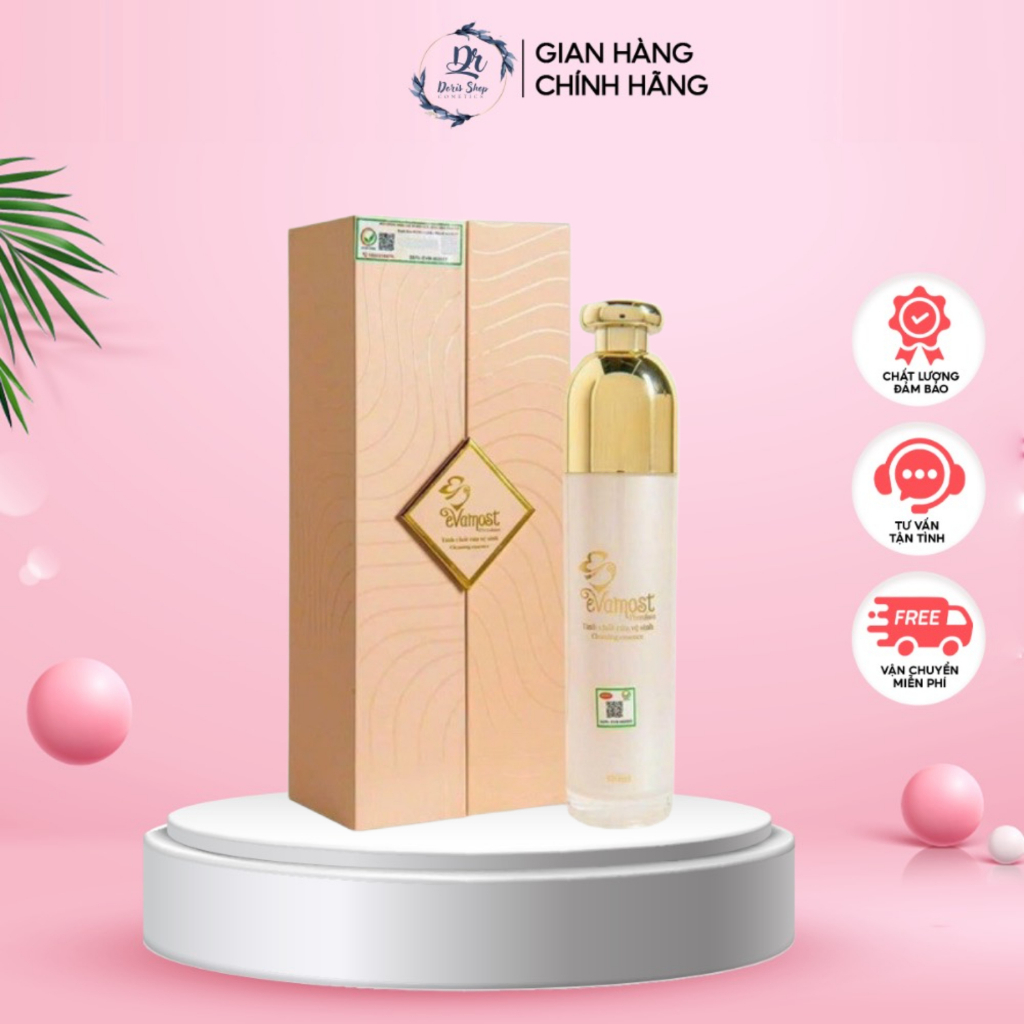 Dung Dịch Vệ Sinh Phụ Nữ Evamost Chai 120ml Chính Hãng Bảo Vệ Làm Sạch Thơm Tho Suốt 24h - DORIS SHOP