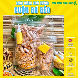 Bánh tráng CUỘN THẬP CẨM - SỐT BƠ BÉO - Bánh tráng Mạnh Hùng