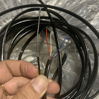 Dây mạng 4 lõi đồng ✔️có gia cường,, dầu chống ẩm .Dây xoắn chuẩn quốc tế (Giá Tính Theo Mét)